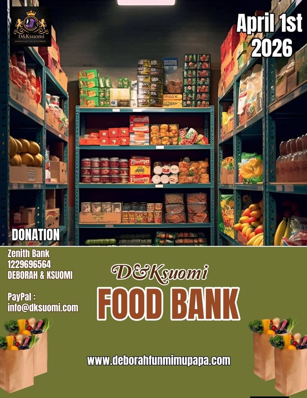 DKsuomi Foundation humanitarian work