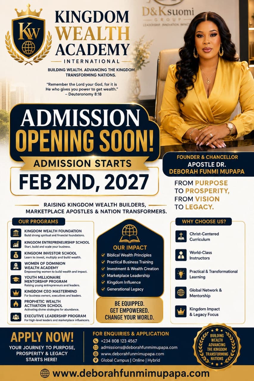 KINGDOM WEALTH ACADEMY INTERNATIONAL