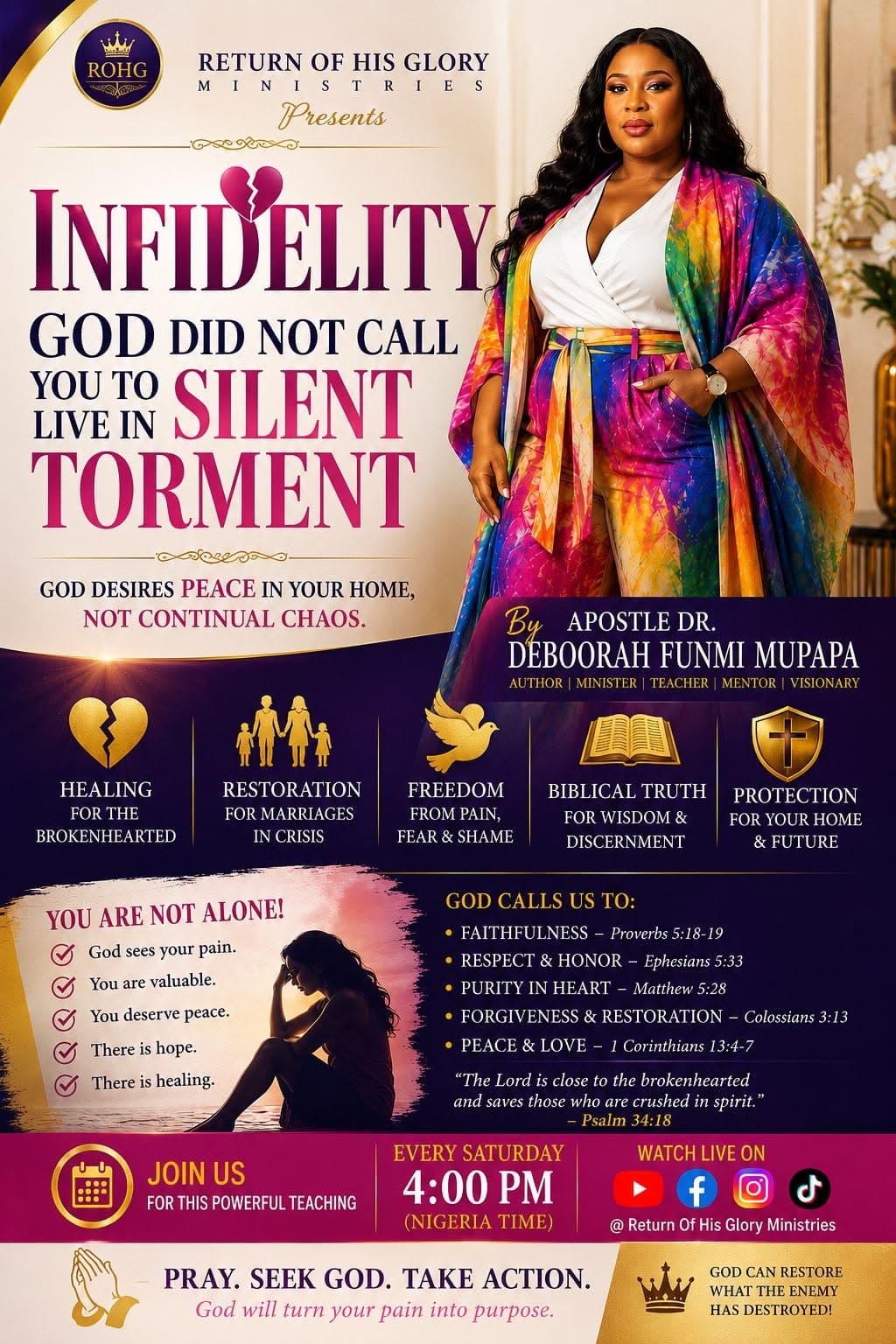 Infidelity: God Did Not Call You to Live in Silent Torment